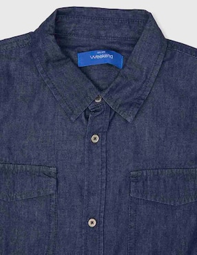 Camisa casual Weekend de algodón manga corta para niño