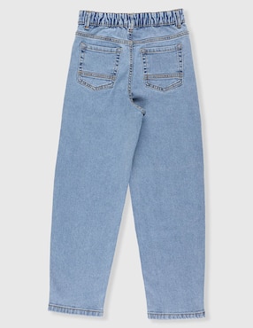 Jeans straight Weekend lavado medio para niña