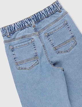 Jeans straight Weekend lavado medio para niña