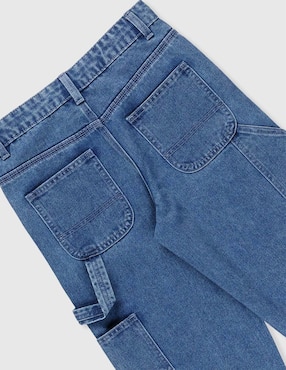 Jeans carpenter amplio Weekend lavado medio para niño