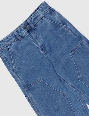 Jeans carpenter amplio Weekend lavado medio para niño