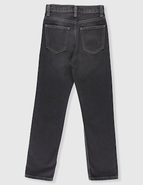 Jeans straight Weekend lavado obscuro para niño