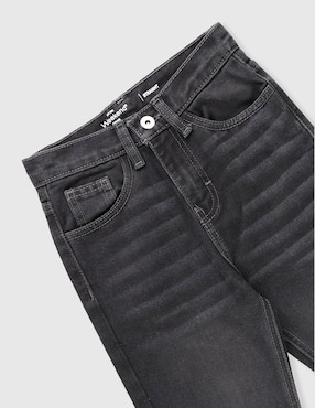 Jeans straight Weekend lavado obscuro para niño