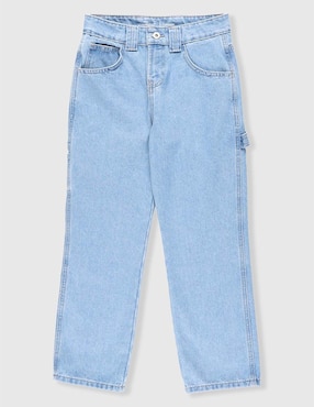Jeans straight Weekend lavado claro para niña