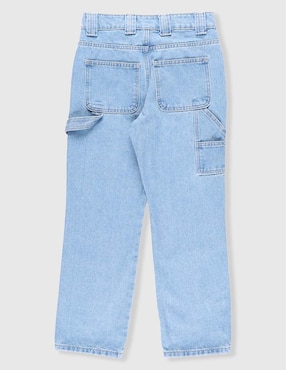 Jeans straight Weekend lavado claro para niña