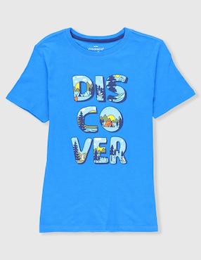 Playera Weekend manga corta para niño