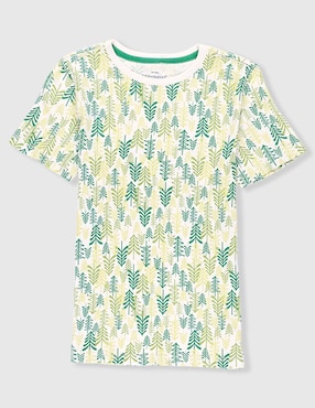 Playera Weekend manga corta para niño