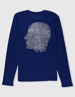 Playera Weekend manga larga para niño
