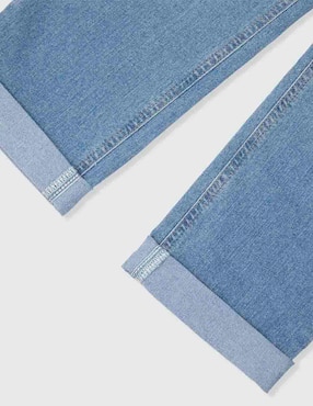 Jeans straight Weekend deslavado para niño