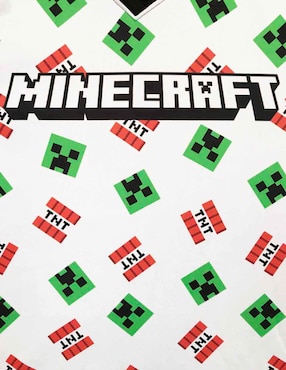 Playera Minecraft Minecraft manga corta para niño