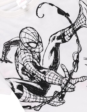 Playera Marvel DTR Spider-Man manga corta para niño
