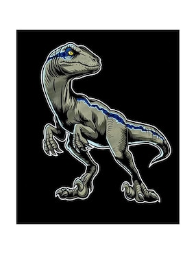 Playera Universal jurassic world manga larga para niño
