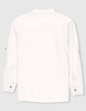 Camisa casual Weekend manga larga para niño