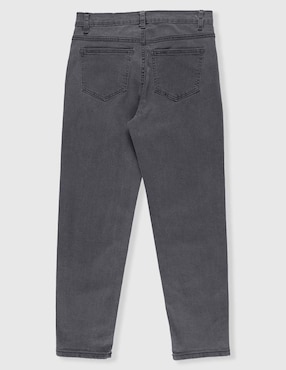 Jeans straight Weekend lavado obscuro para niño