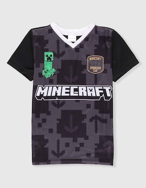 Playera Minecraft Minecraft manga corta para niño