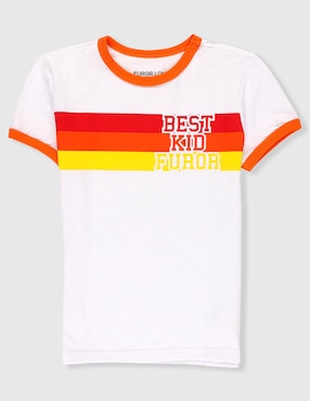 Playera Furor manga corta