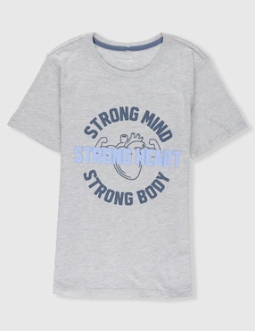 Playera Weekend manga corta para niño