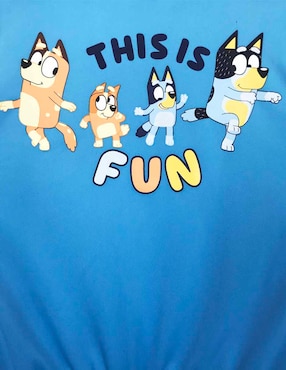 Chamarra Panaderia Bluey para niño