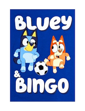 Set playera Bluey Bluey y Bingo manga corta para niño
