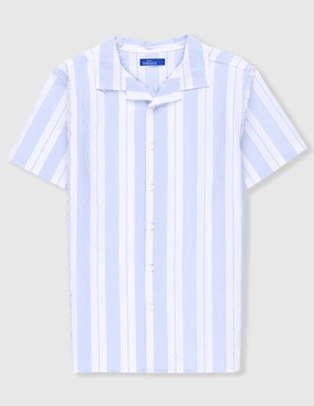 Camisa casual Weekend de algodón manga corta para niño