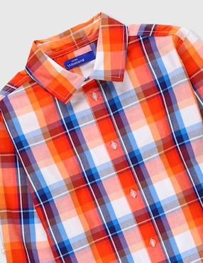 Camisa casual Weekend de algodón manga larga para niño