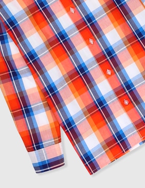 Camisa casual Weekend de algodón manga larga para niño