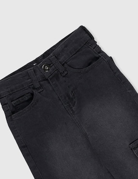 Jeans carpenter straight Weekend lavado obscuro para niño