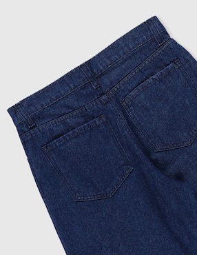 Jeans baggy Weekend lavado obscuro para niño