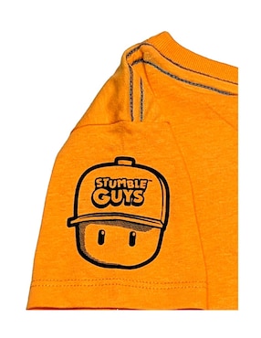 Playera Scopely Stumble Guys manga corta para niño
