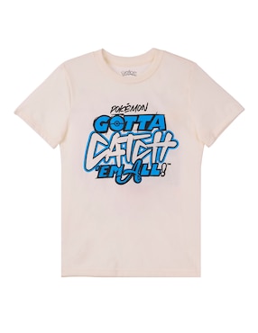 Playera Optima manga corta para niño