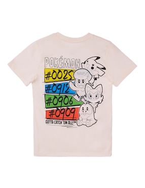 Playera Optima manga corta para niño