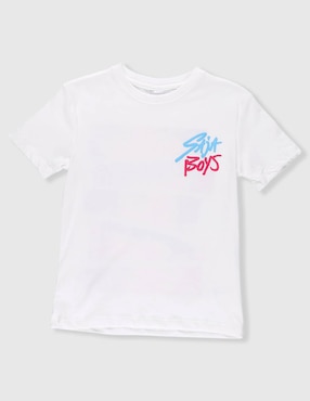 Playera Netflix Saja Boys Kpop Demon Hunters manga corta para niño