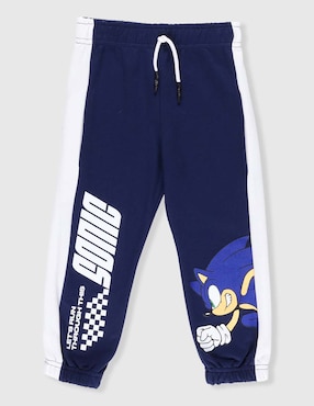 Pants jogger Sega Sonic para niño