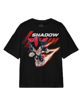 Playera Paramount Sonic manga corta para niño