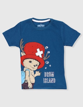 Playera Panaderia One Piece Tony Tony Chopper manga corta para niño