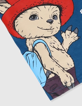 Playera Panaderia One Piece Tony Tony Chopper manga corta para niño