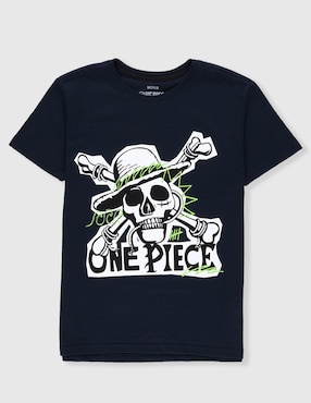 Playera Panaderia One Piece Netflix manga corta para niño