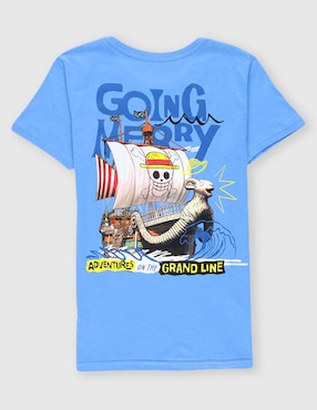 Playera Panaderia Going Merry One Piece manga corta para niño