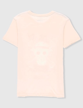 Playera Panaderia One Piece Netflix manga corta para niño
