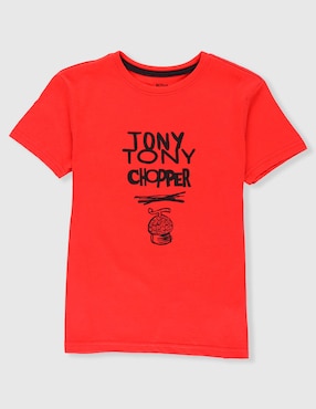 Playera Panaderia Tony Tony Chopper manga corta para niño