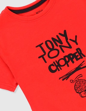 Playera Panaderia Tony Tony Chopper manga corta para niño