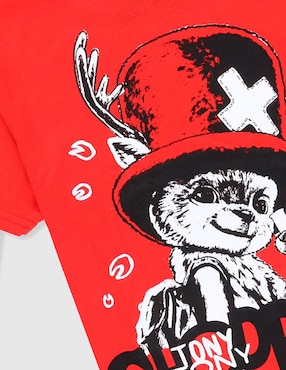 Playera Panaderia Tony Tony Chopper manga corta para niño