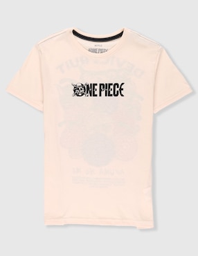 Playera Panaderia One Piece Netflix manga corta para niño