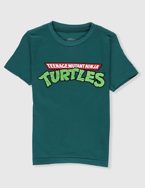 Playera Nickelodeon Tortugas Ninja manga corta para niño
