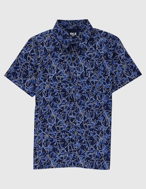 Camisa casual Yale manga corta para niño