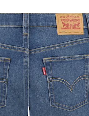Jeans slim Levi´s lavado medio para niño