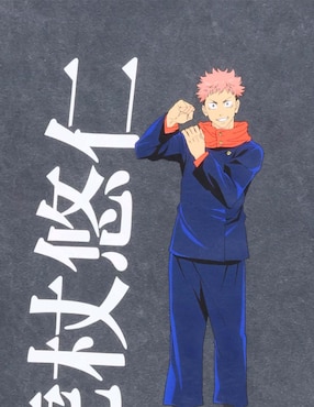 Playera Crunchyroll Yuji Itadori para niño