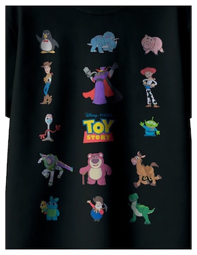 Playera Disney Toy Story manga corta para niño