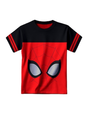 Playera Marvel Spider-Man manga corta para niño