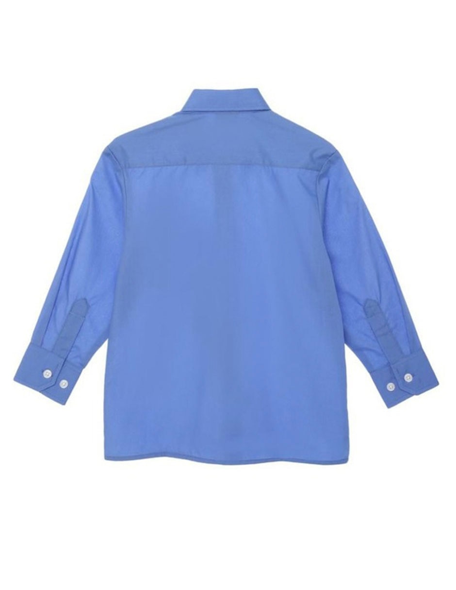 CAMISA 0350313327 YALE, 18, AZUL MEDIO